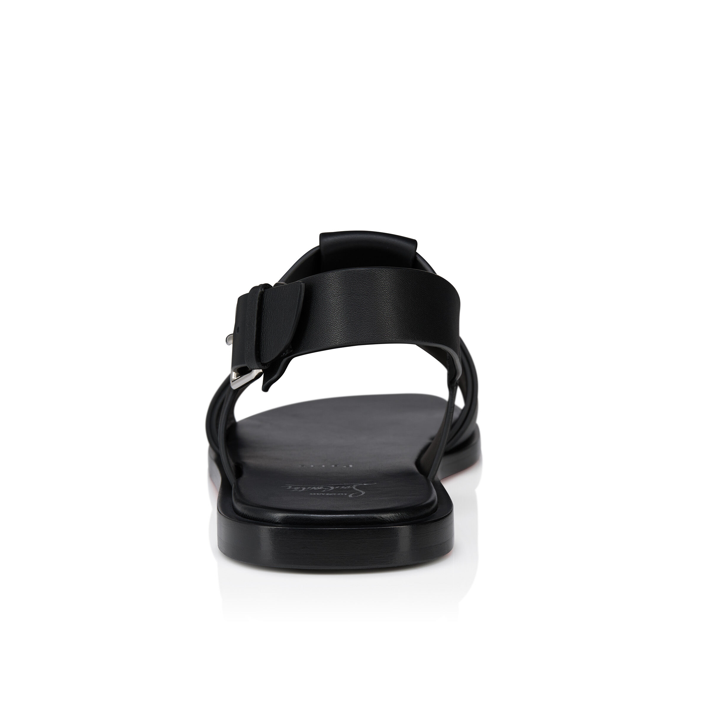 最旬トレンドパンツ Chambeliss Sandal - サンダル - カーフレザー - ブラック 靴