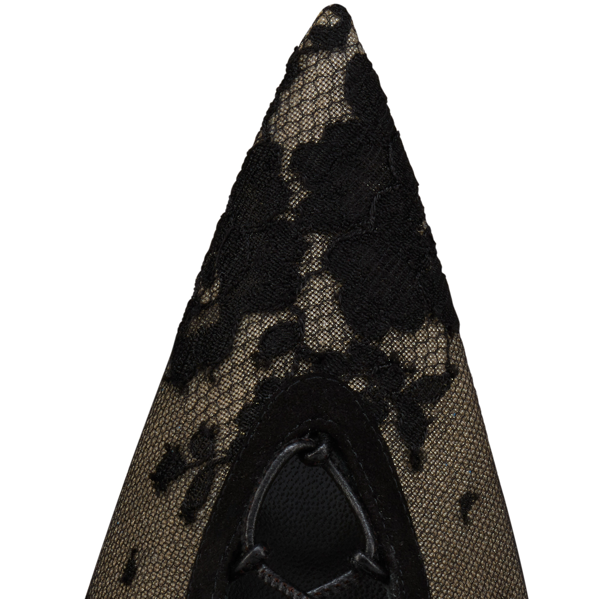 Km Lace Booty - 100 mm ローブーツ - その他 - ブラック