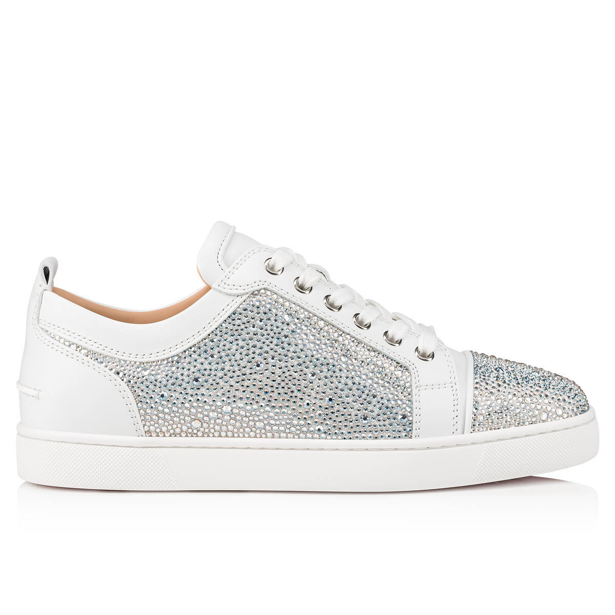 Louis Junior Strass ホワイト スエード - Shoes - Men