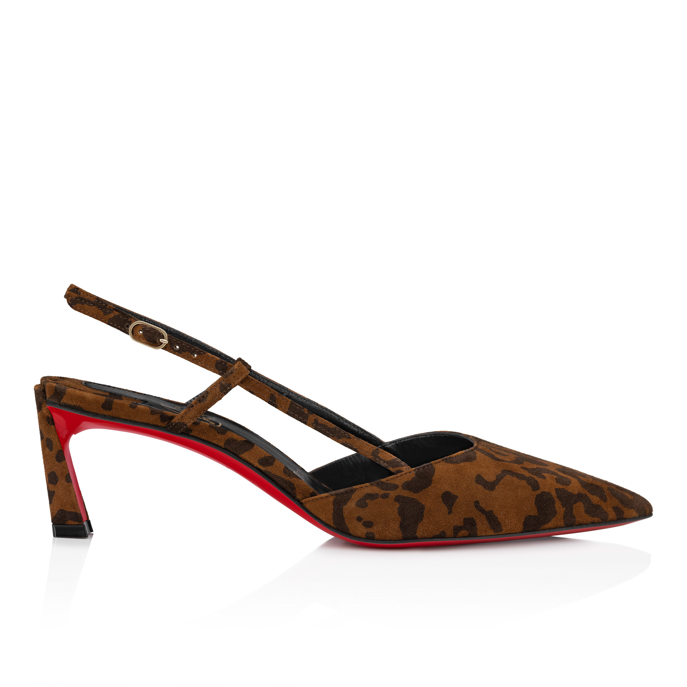 国内発送【Christian Louboutin】Condoroline 55 mm パンプス Condoroline - 55 mm スリングバックパンプス - スエード