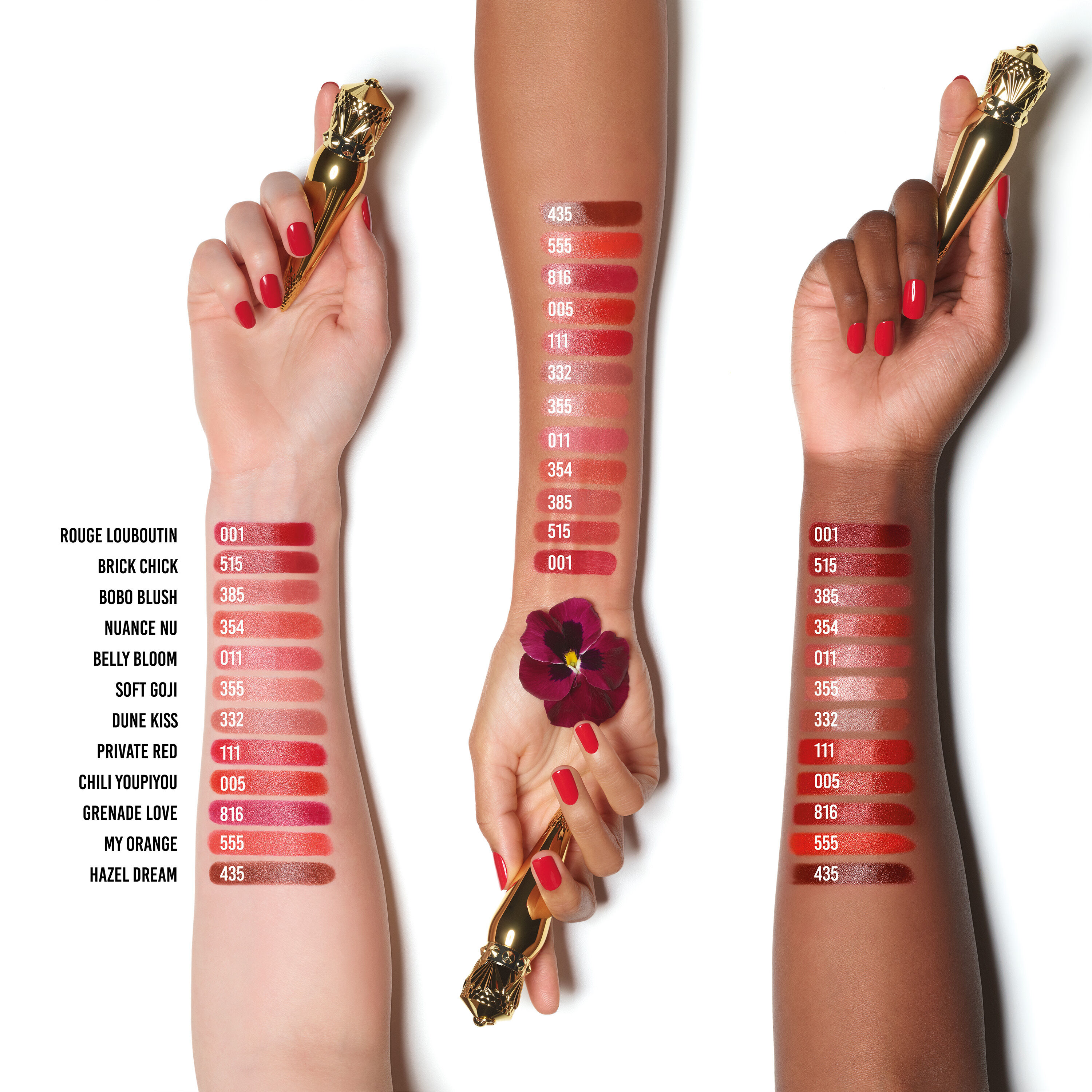 ルージュルブタン シルキーサテン Grenade Love 816 - Christian Louboutin Beauty