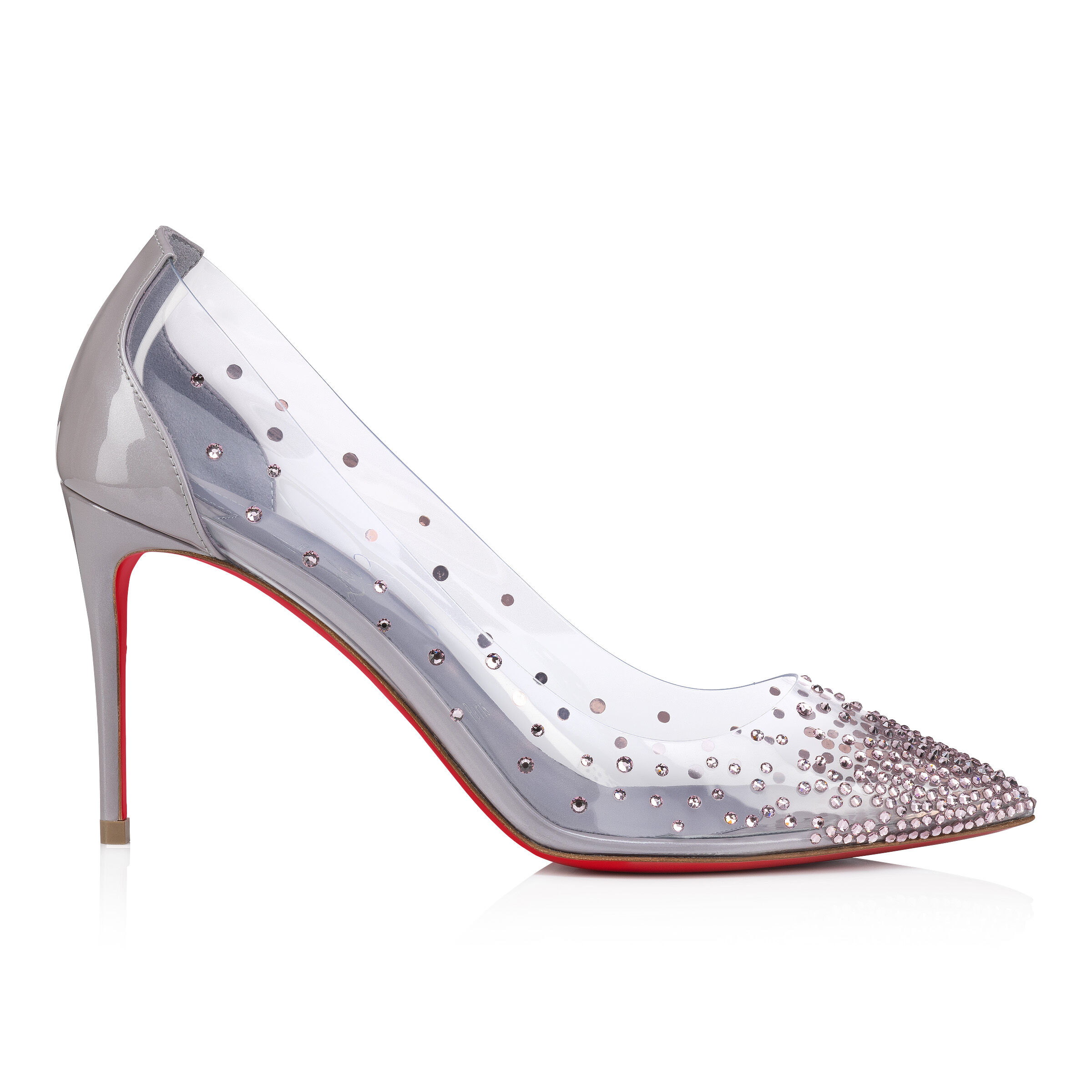 Degrastrass - 85 mm パンプス - PVC(ビニール素材) - パープル - ウィメンズ - Christian Louboutin