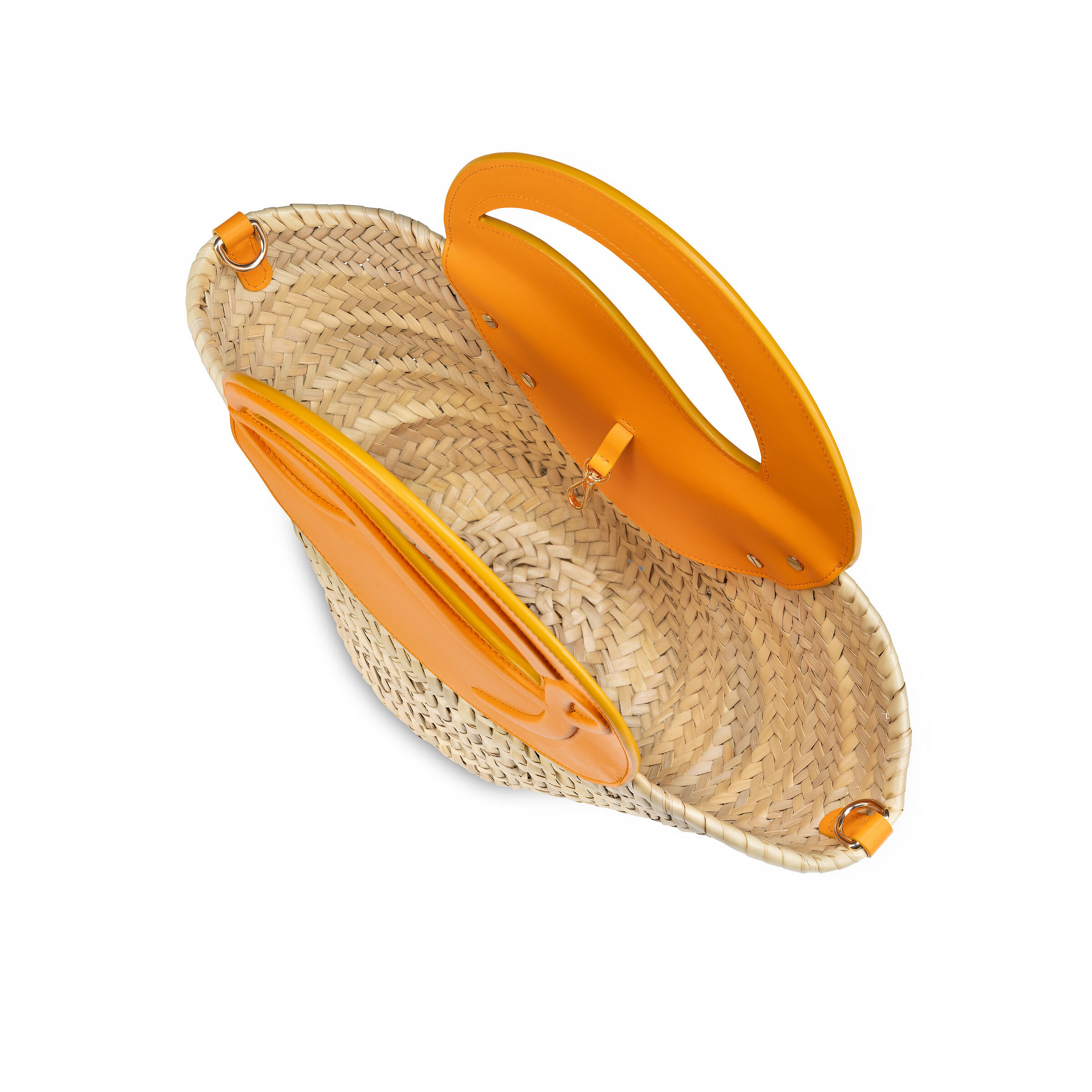 Biloumoon - バスケット - ラフィア - ベージュ - Christian