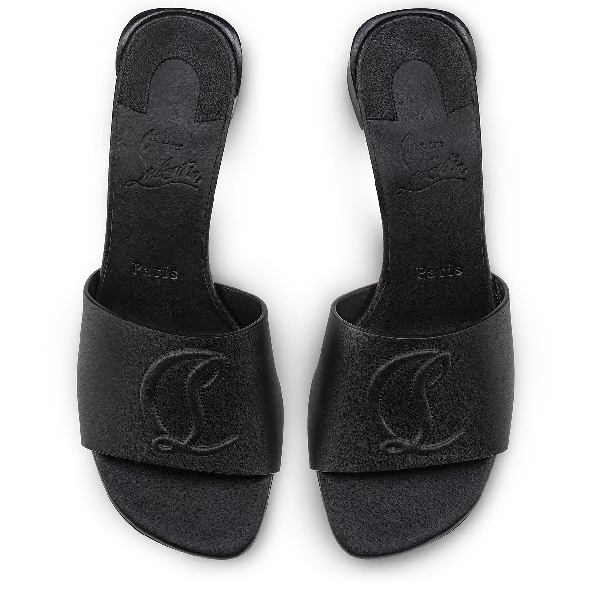So CL Mule 55 ブラック カーフレザー - Shoes - Women
