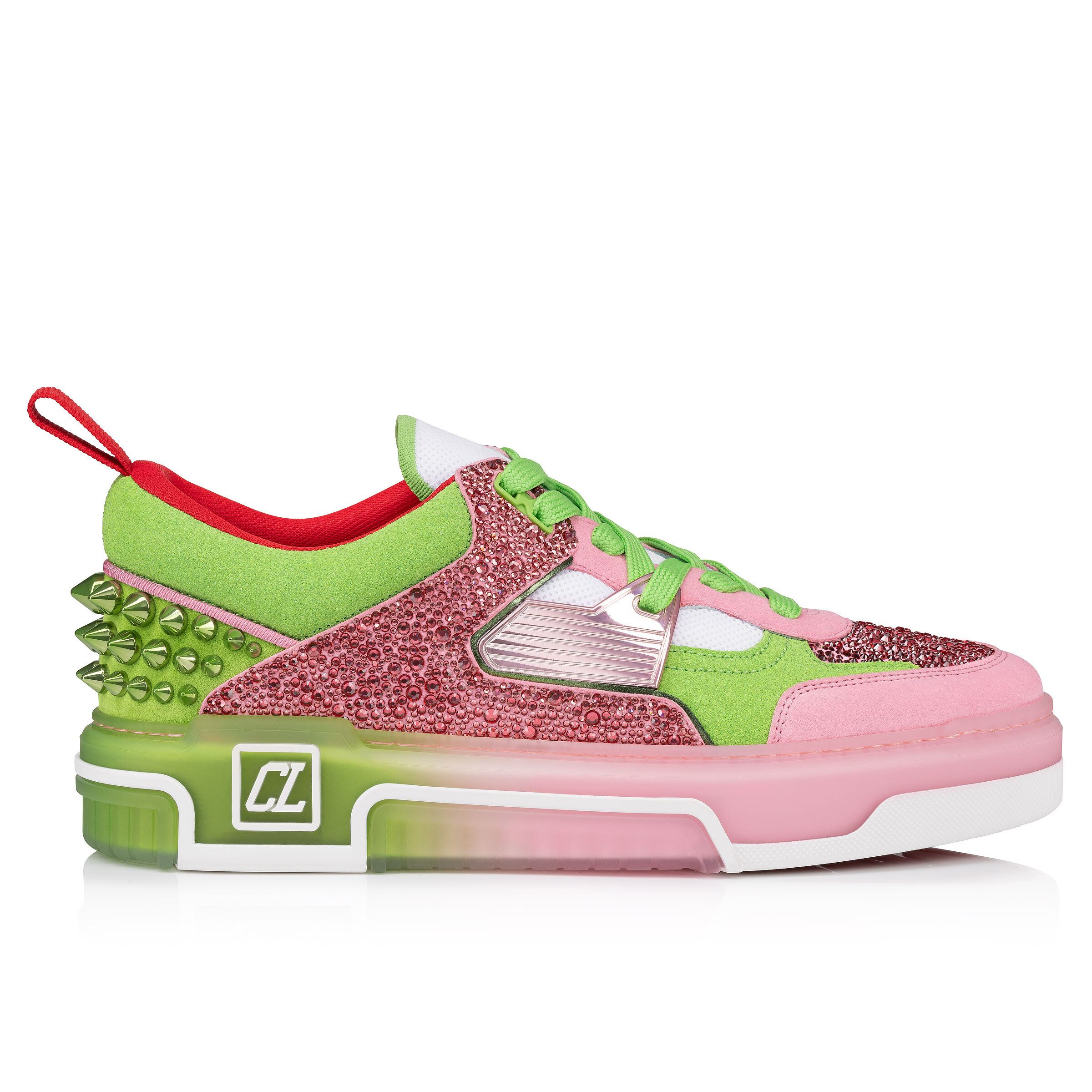 Astroloubi Strass - スニーカー - カーフレザー - ピンク - メンズ - Christian Louboutin