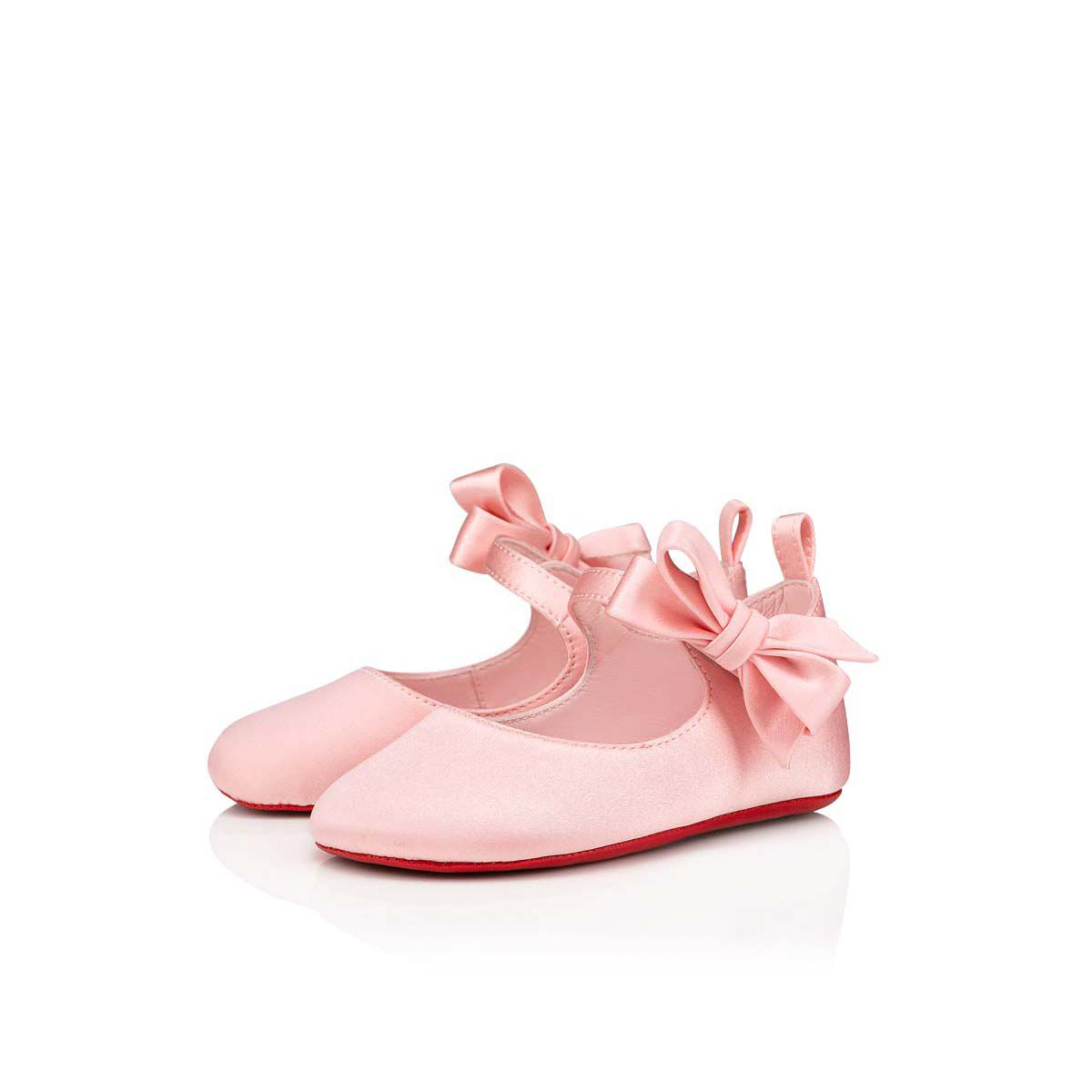 Lou Babe ピンク クレープサテン - Shoes - Kids Unisex - Christian Louboutin
