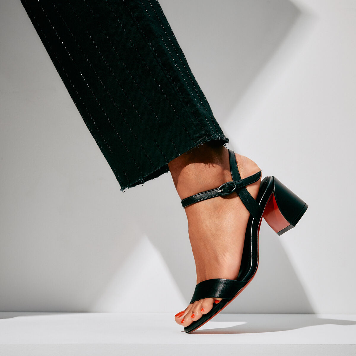 Miss Jane Sandal 55 ブラック ナッパレザー - Shoes - Women Miss Jane Sandal 55 ブラック ナッパレザー - Shoes - Women
