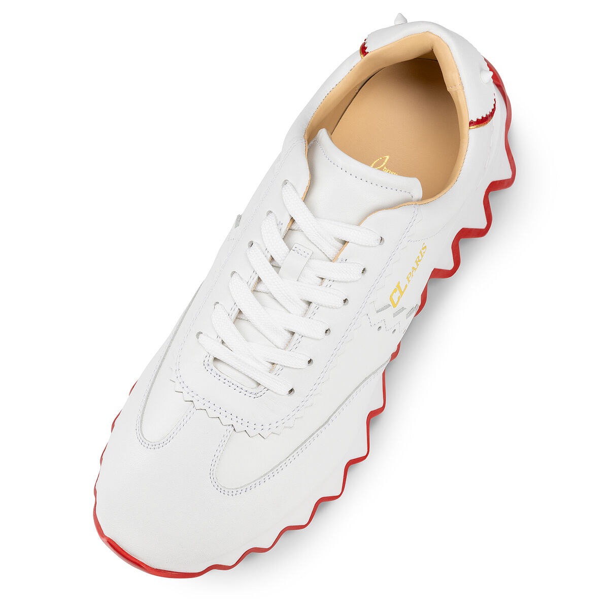 Loubishark (MEN) ホワイト カーフレザー - Shoes - Men - Christian Louboutin