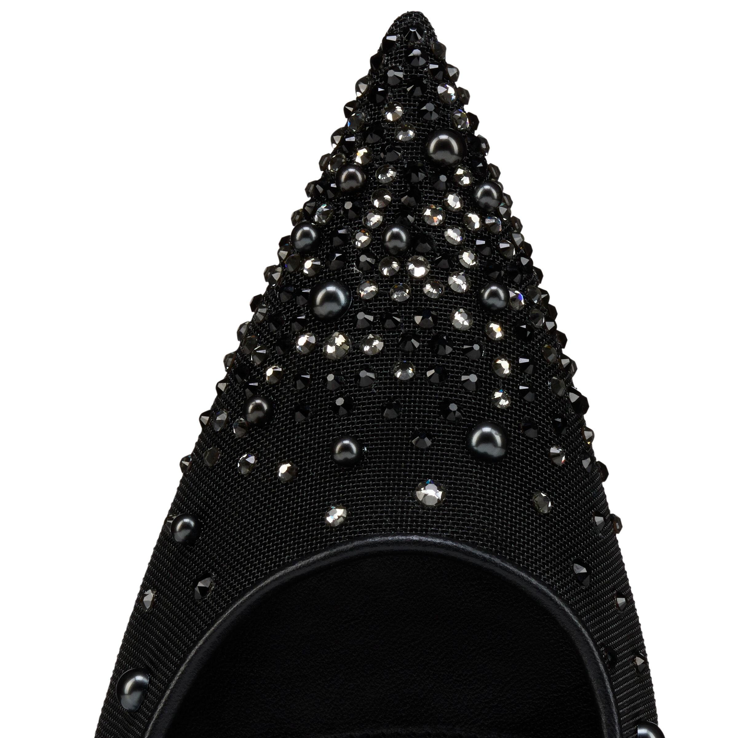 Miss Z Degrastrass Perla - 100 パンプス - メッシュ - ブラック