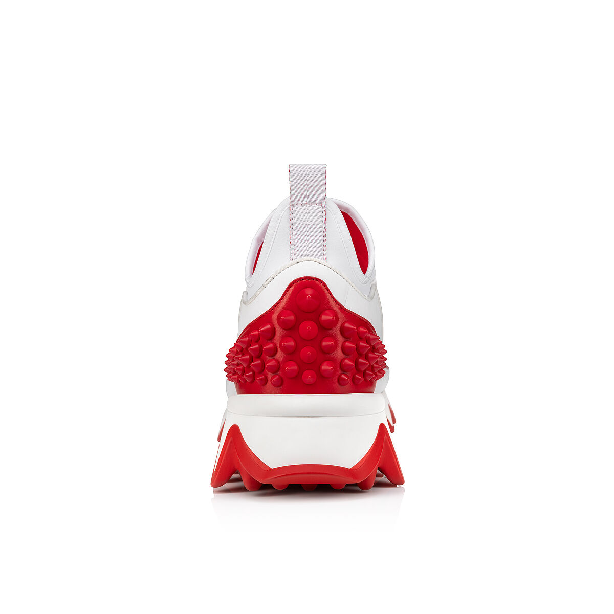 品質検査済 Sharkyloub SP Men - Shoes - カーフレザー ホワイト Spikes 靴