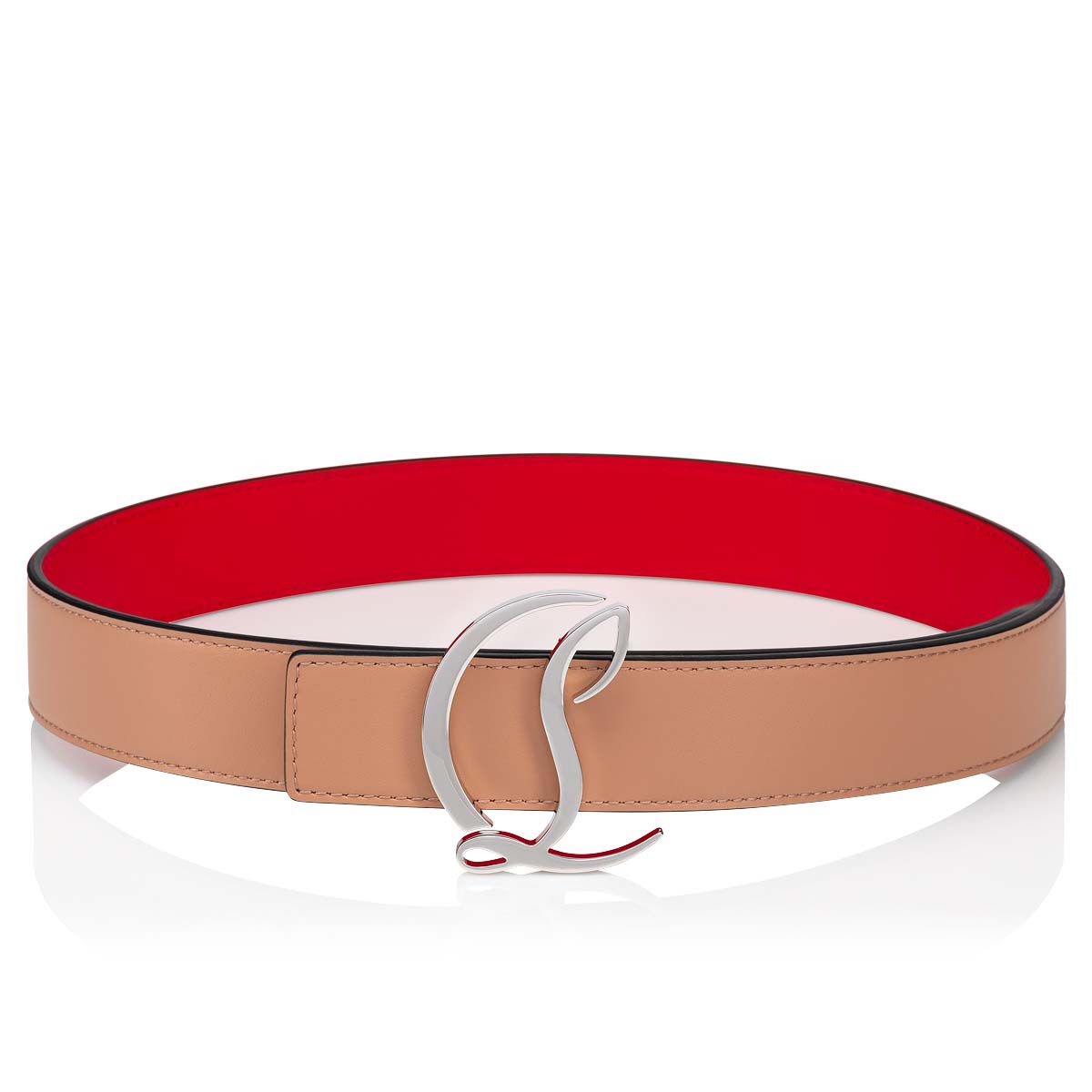 CL Logo ブラッシュ カーフレザー - Belts - Women - Christian