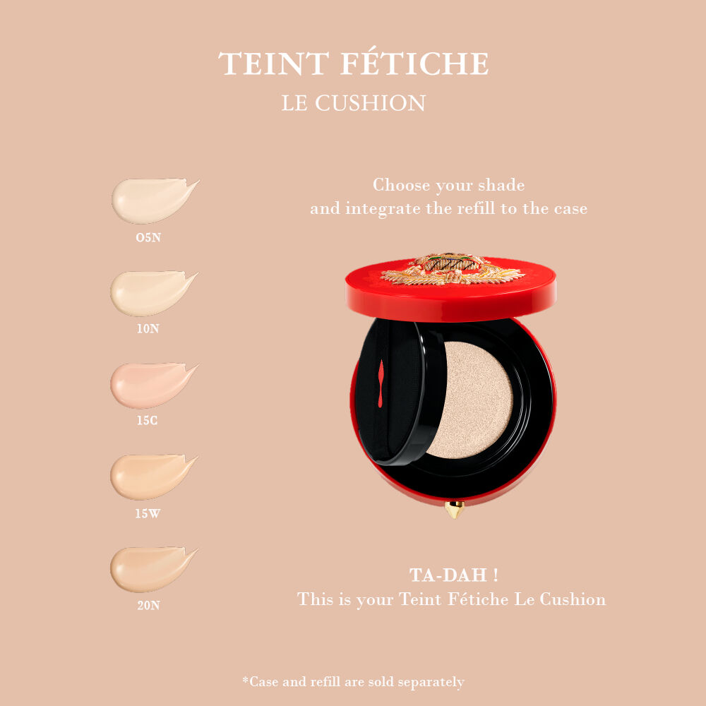【正規取扱店】 タンフェティッシュ ルクッション ケース - Christian Louboutin ファンデーション