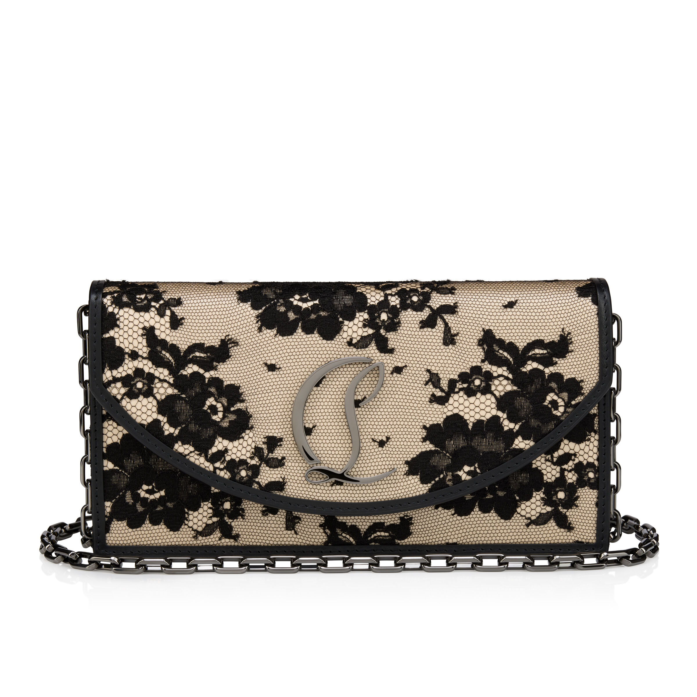 Christian Louboutin 黒 リボンデザイン クラッチバッグ 31264354_60727249_1000.jpg
