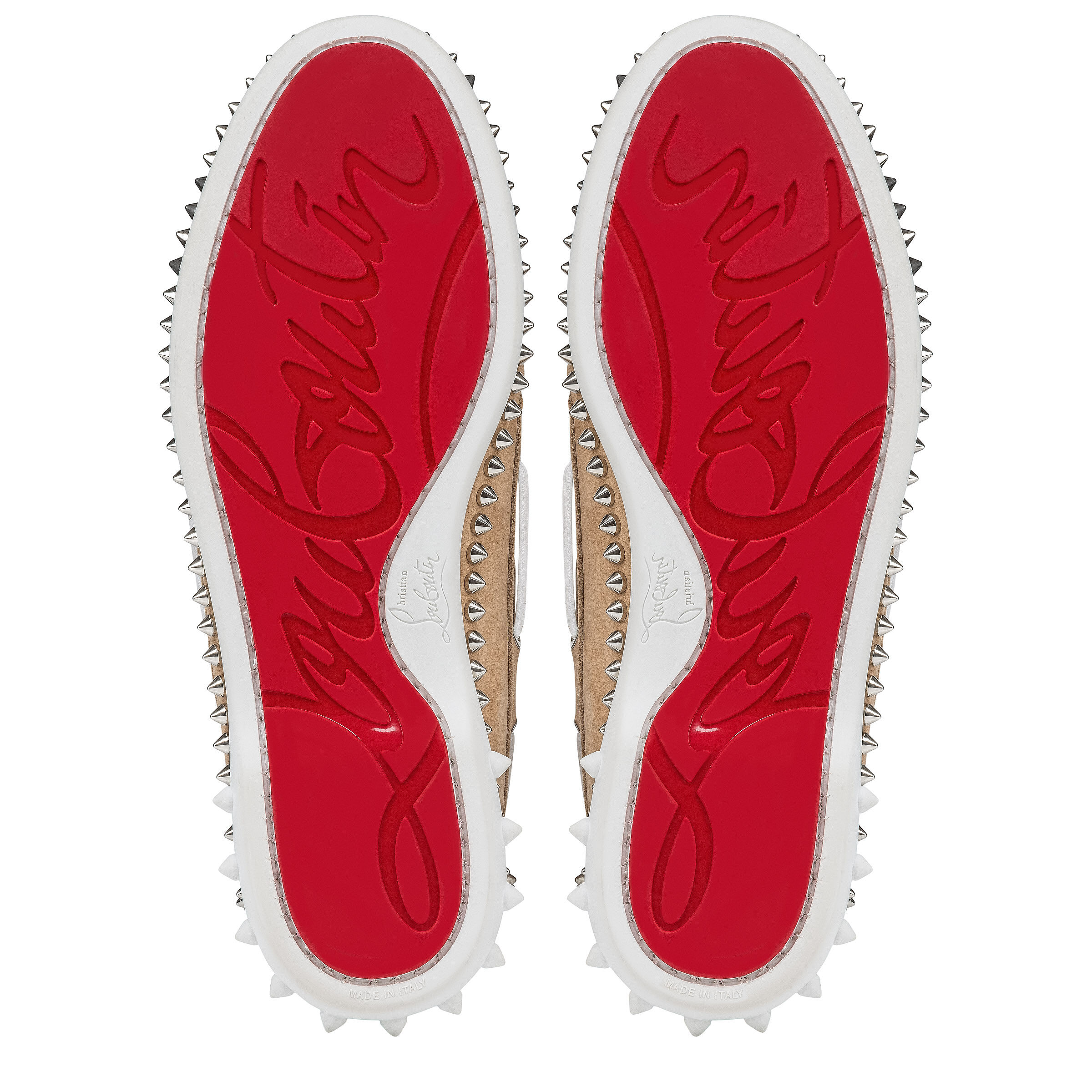 Gerockel - ボートシューズ - カーフレザー - ベージュ - メンズ - Christian Louboutin
