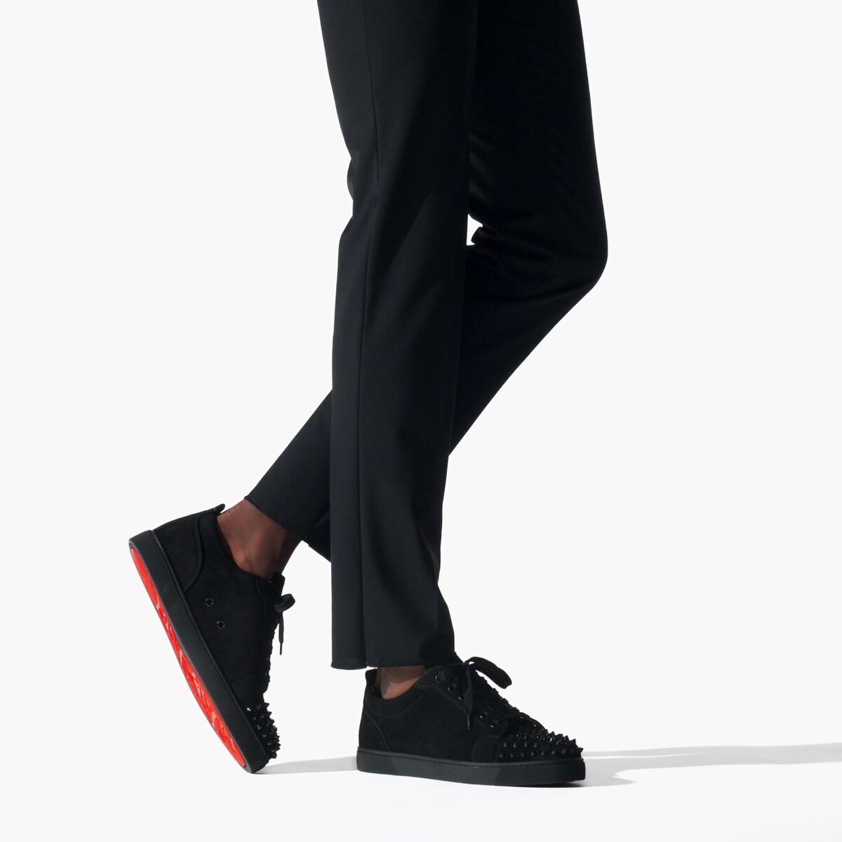 Louis Junior Spikes ブラック カーフレザー - Shoes - Men
