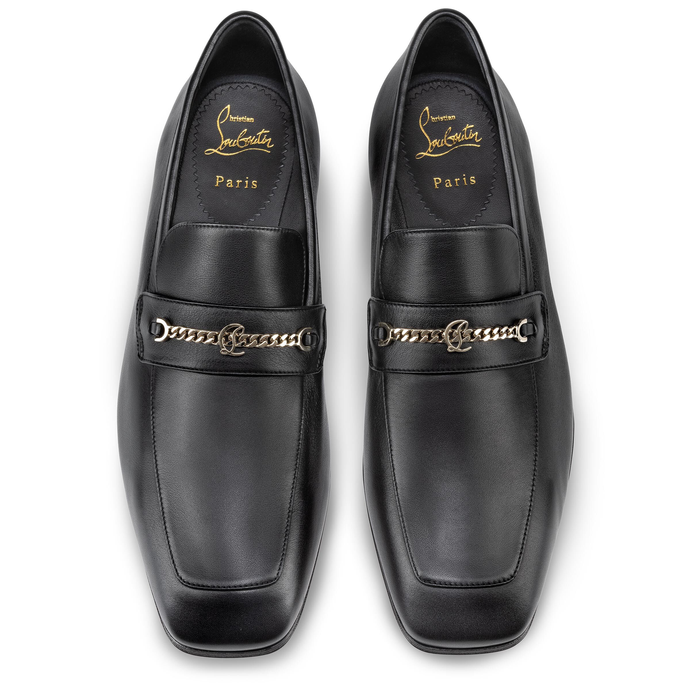 MJ Moc Men ブラック カーフレザー - Shoes - Men - Christian