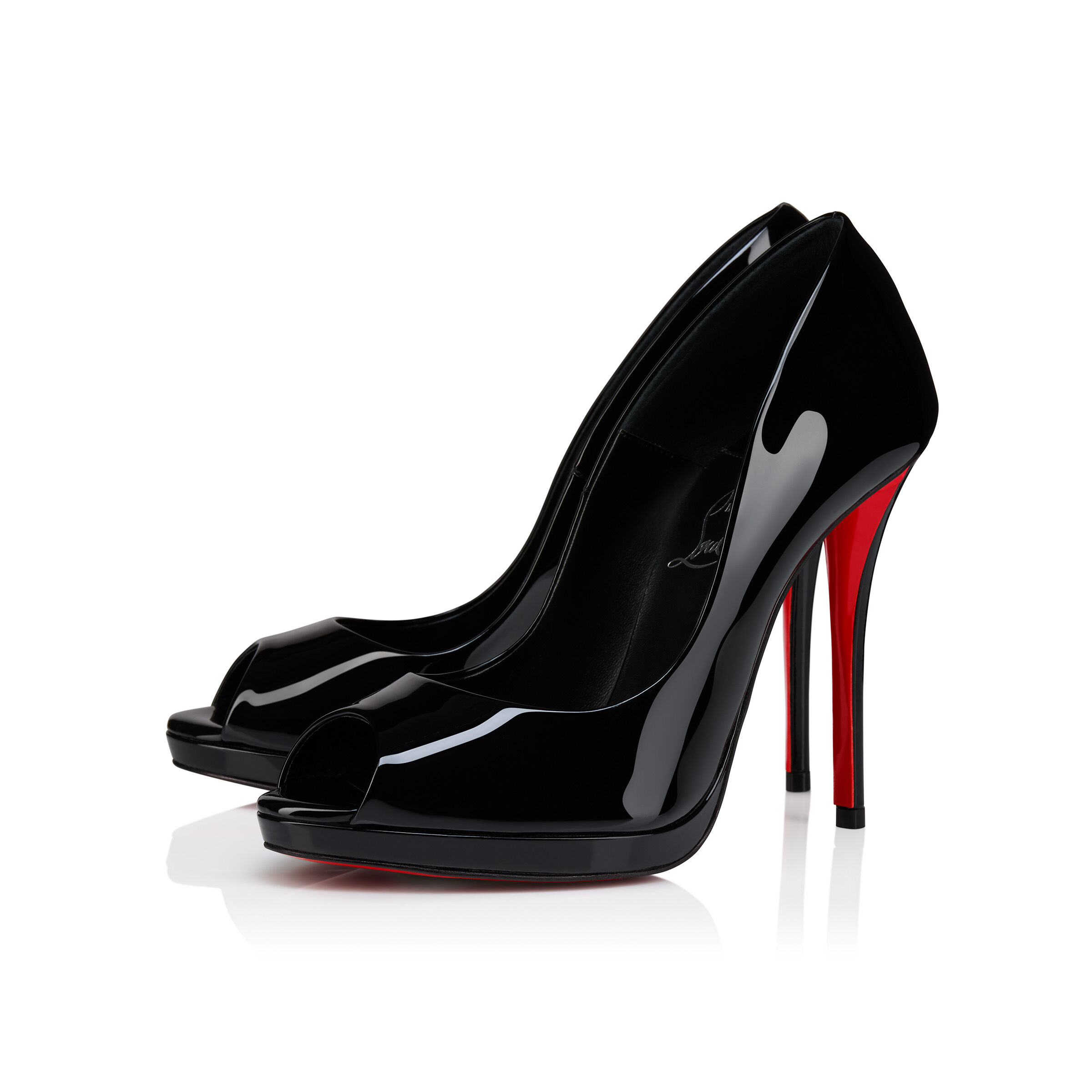 ほぼ新品】Christian Louboutin ブラック ハイヒール Miss Z - 100 mm