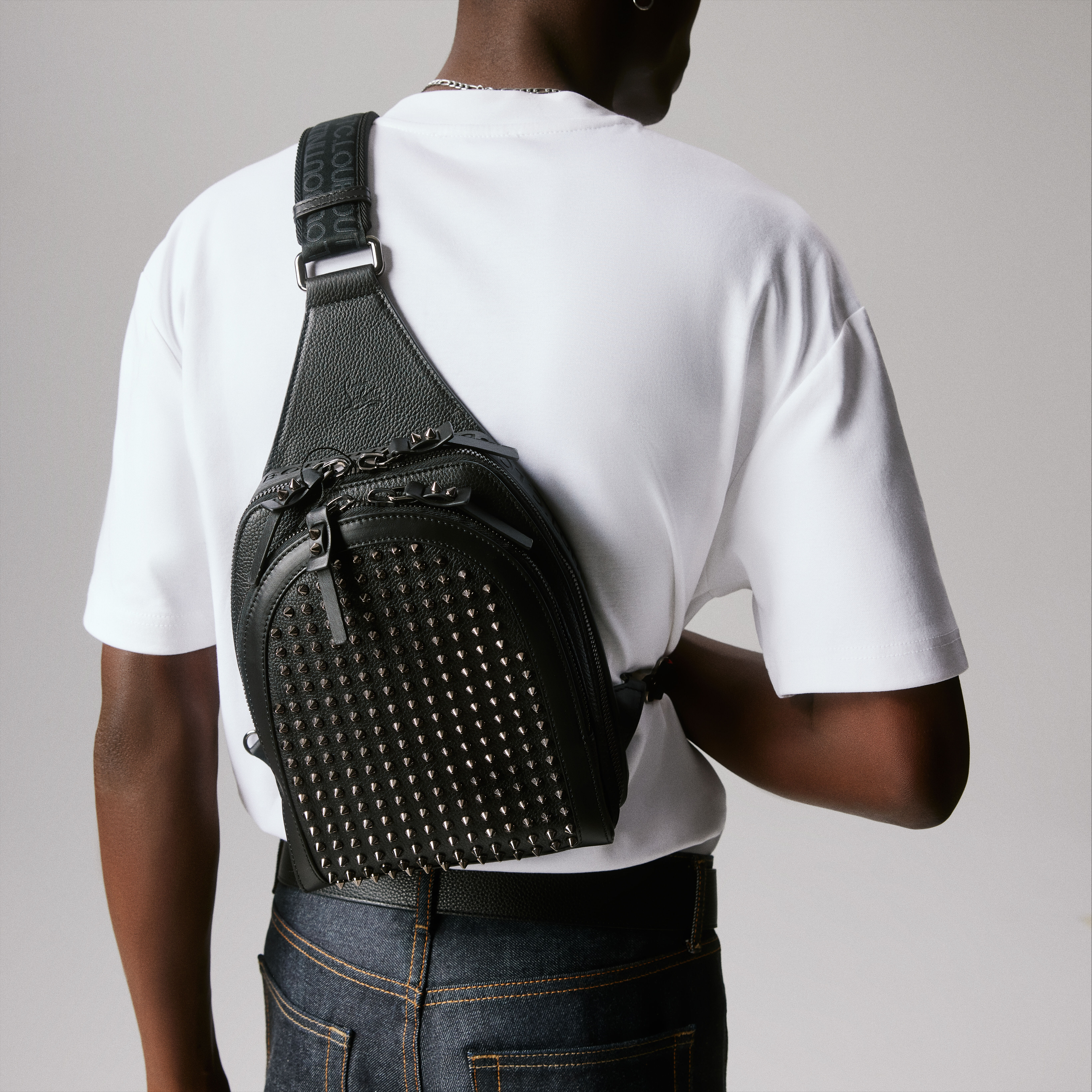 Loubifunk ブラック カーフレザー - Bags - Men - Christian