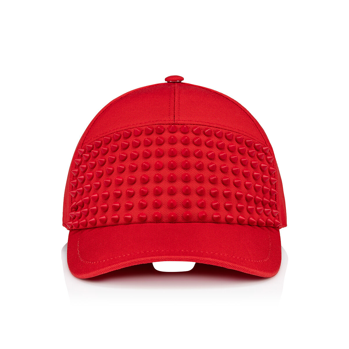 Christian Louboutin キャップ Mooncrest Stones - Baseball cap - Cotton and spikes - Black