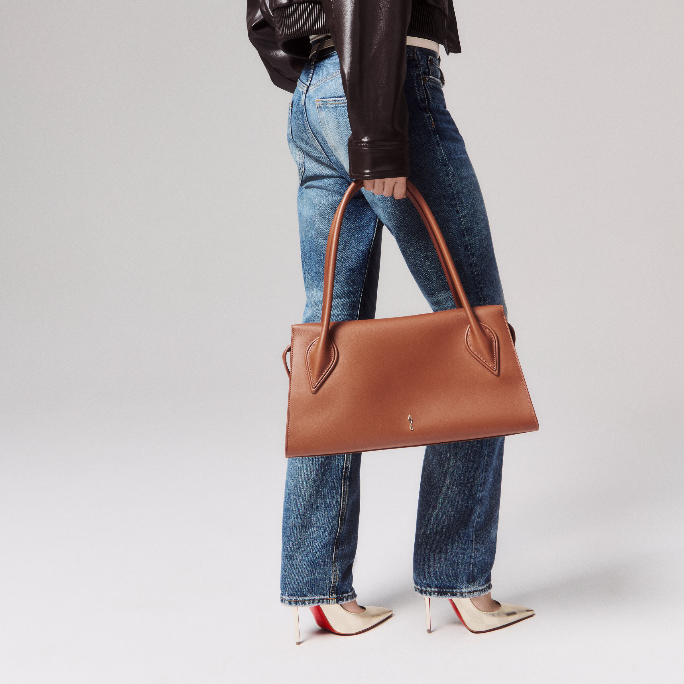 Venus - ショルダーバッグ - カーフレザー - ブラウン - Christian