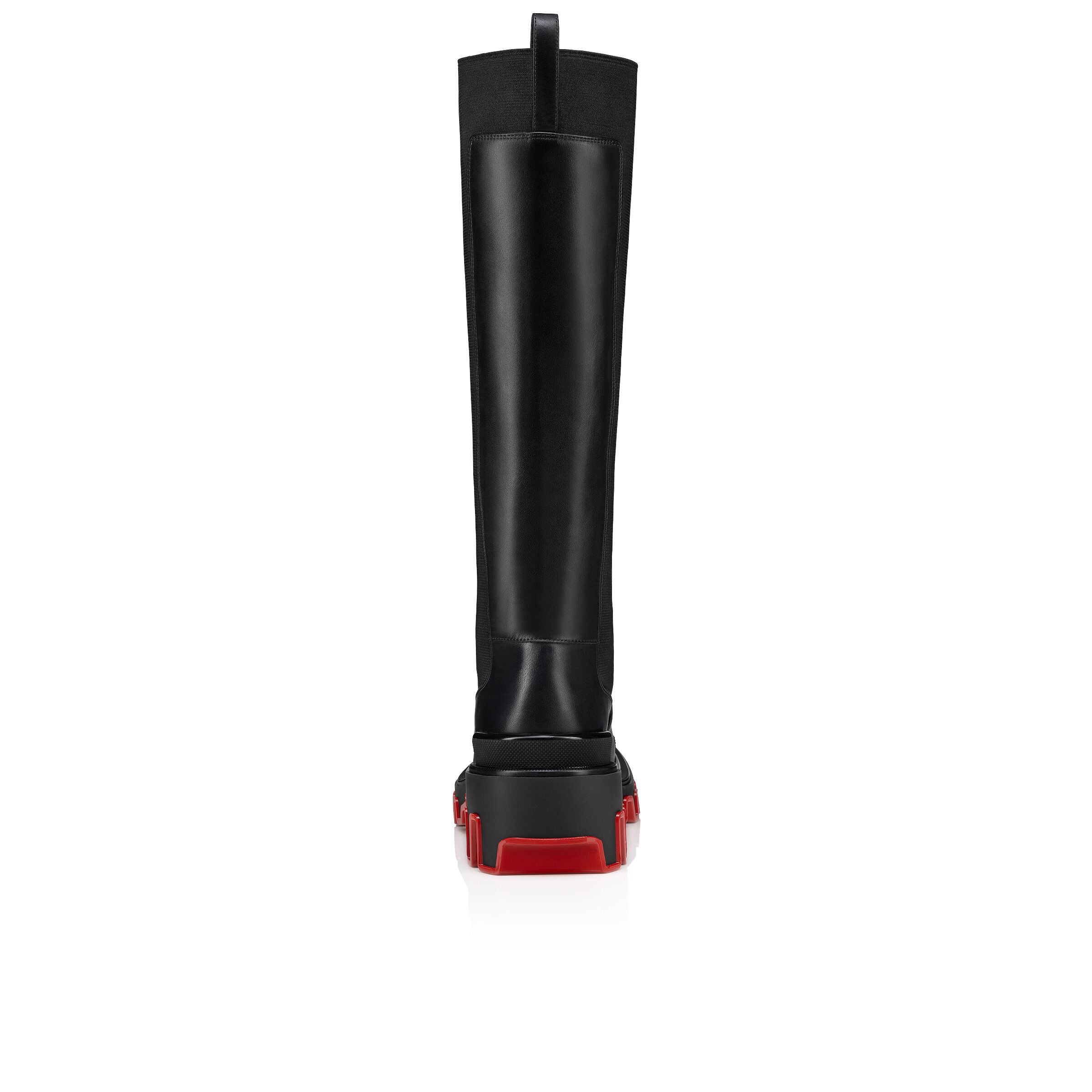 激安ショップ 食品 未使用☆クリスチャンルブタンLouboutin38レザーボアブーツ本革 靴