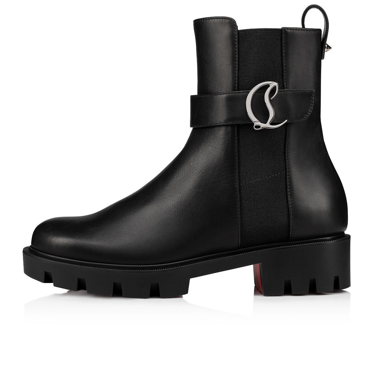 CL Chelsea Booty Lug ブラック カーフレザー - Shoes - Women
