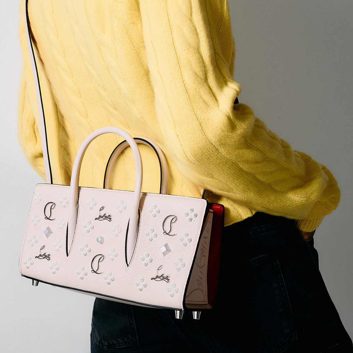新品本物 Paloma ベージュ カーフレザー - Bags - Women - Christian バッグ