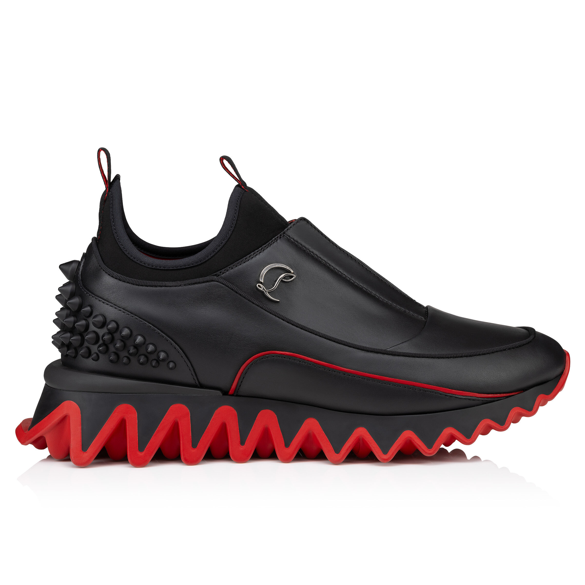 Sharkyloub SP Spikes ブラック カーフレザー - Shoes - Men