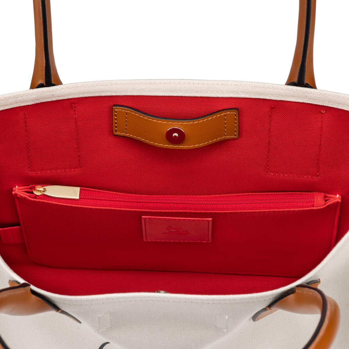 Nastroloubi E/W small ベージュ カーフレザー - Bags - Women