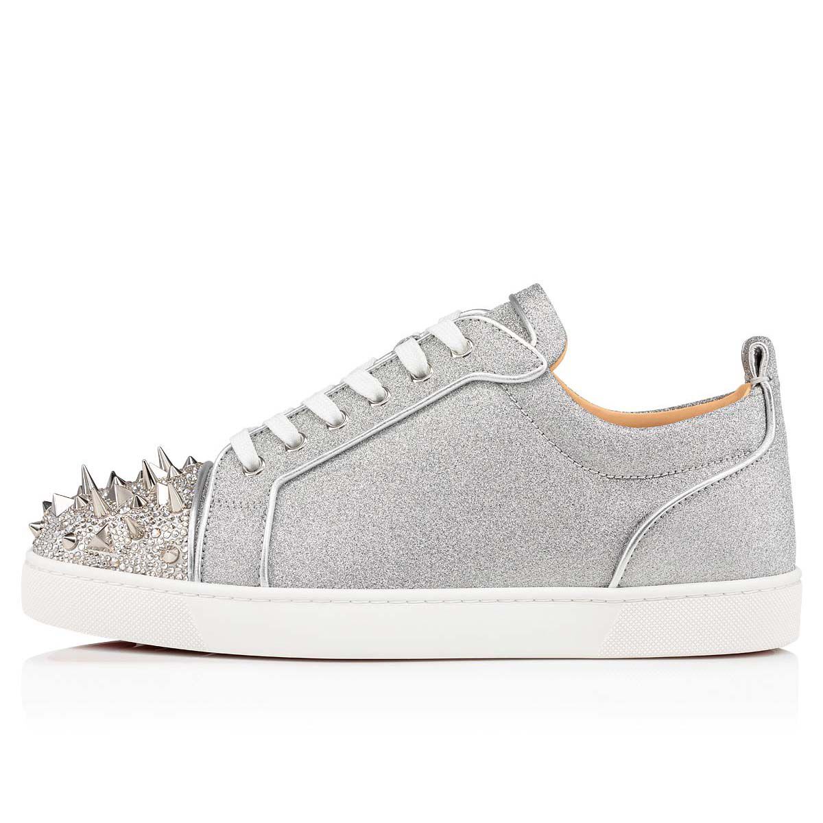 Louis Junior P Pik Pik Strass シルバー カーフレザー - Shoes - Men - Christian  Louboutin