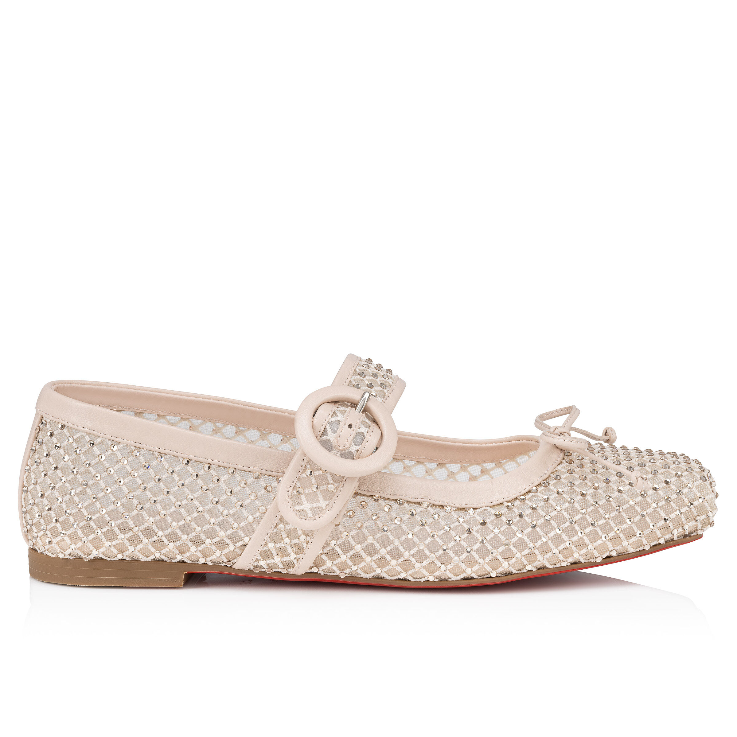 Mamastrapitina ベージュ メッシュ - Shoes - Women - Christian Louboutin