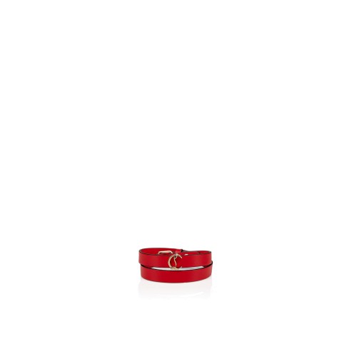 スモールレザーグッズ - Loubilink Logo Double Bracelet - Christian Louboutin