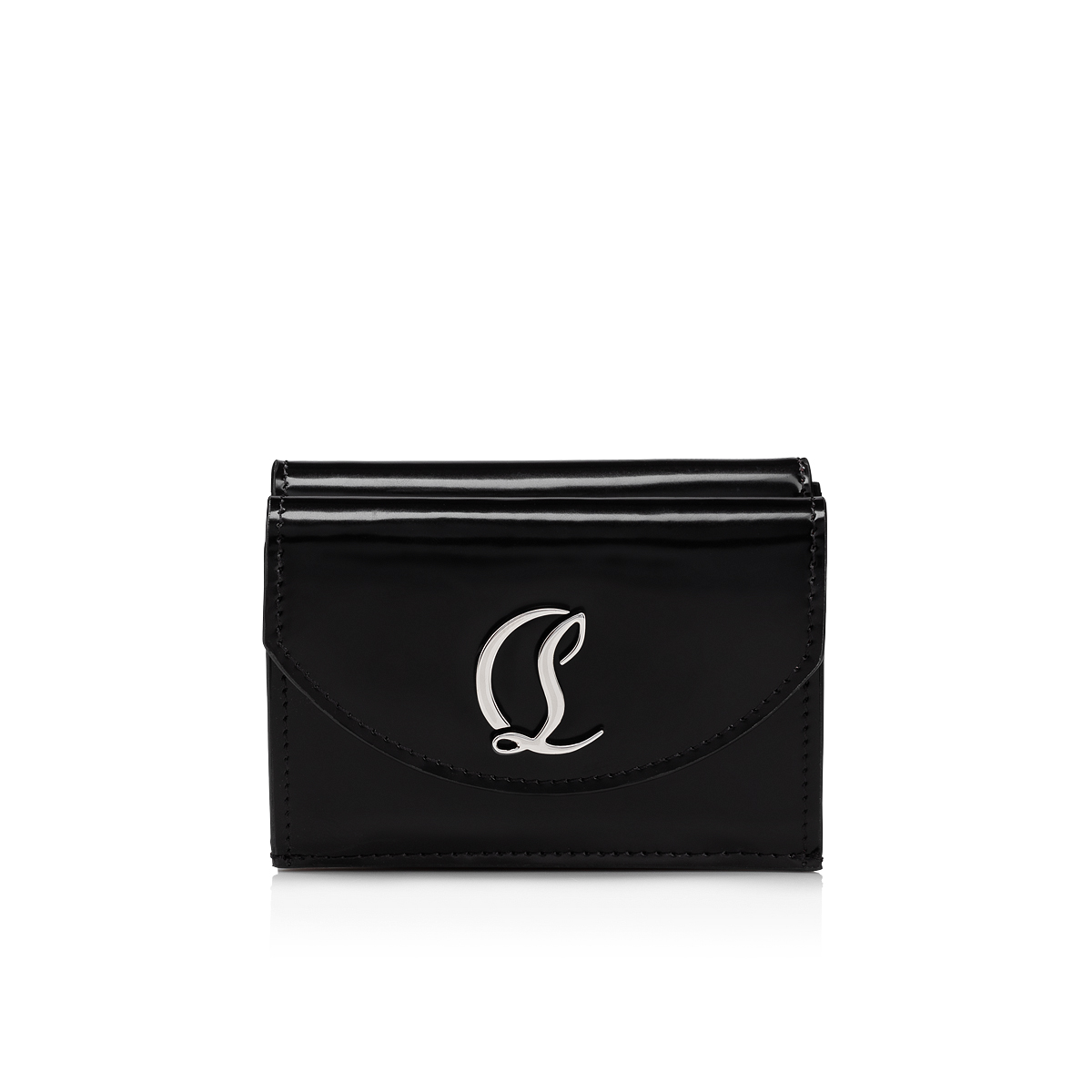 Loubi 54 - コンパクトウォレット - カーフレザー - ブラック - Christian Louboutin