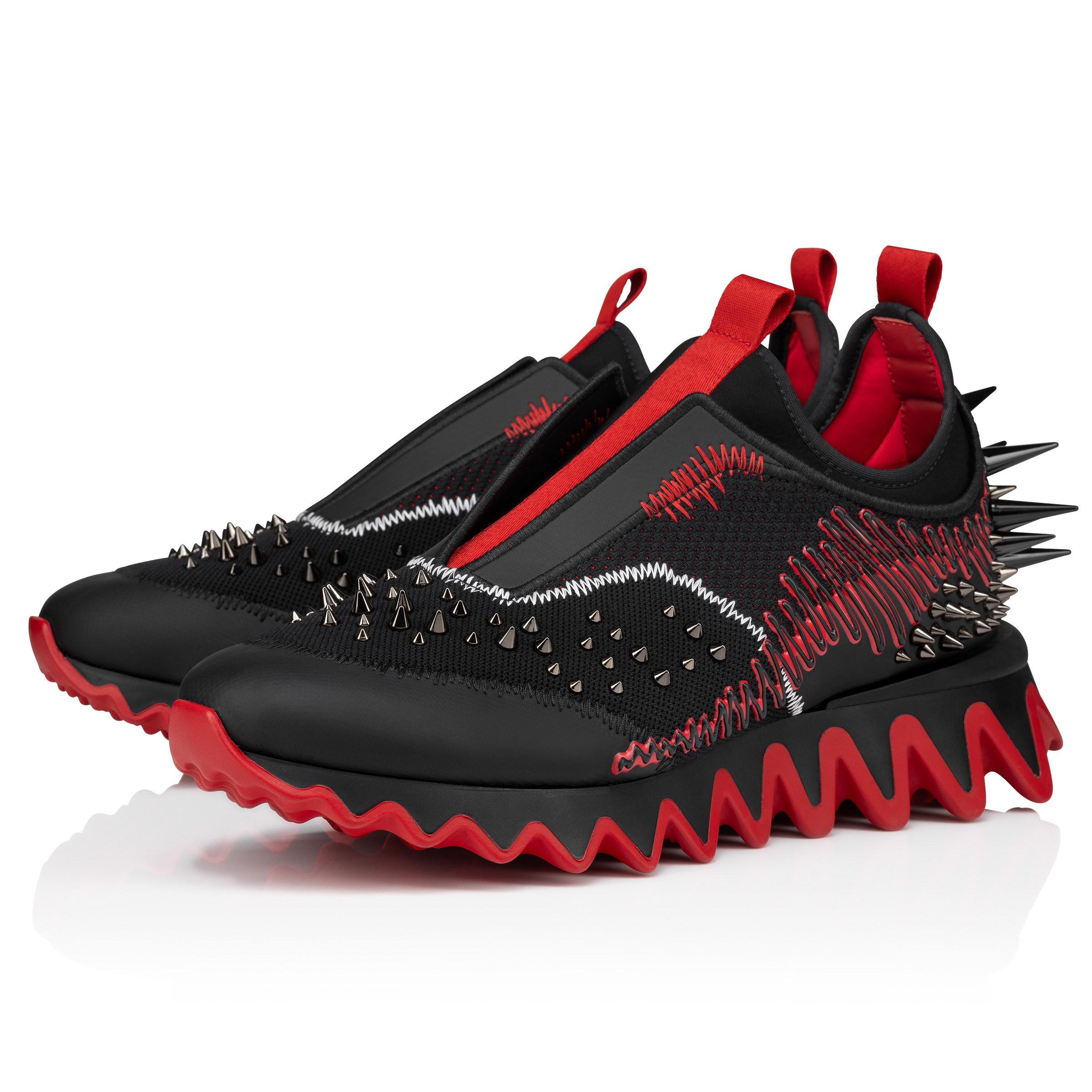 Sharkymax - スニーカー - ファブリック - ブラック - メンズ - Christian Louboutin