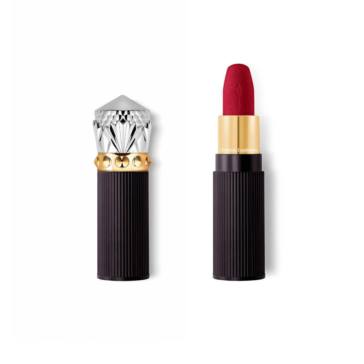 ルージュルブタン ベルベットマット オンザゴー Rouge Louboutin 001M - Christian Louboutin Beauty