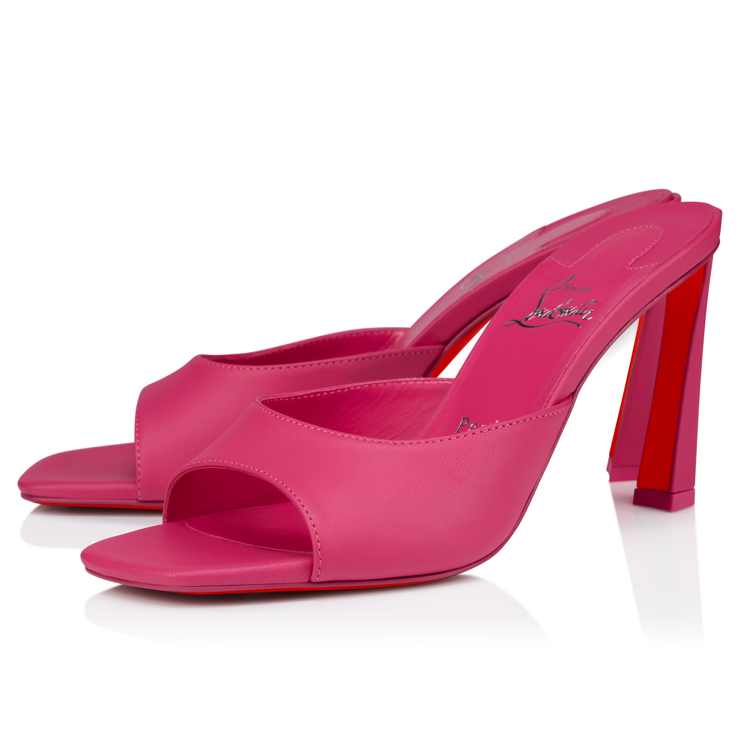 85 mm ミュール - ナッパレザー - ピンク - ウィメンズ