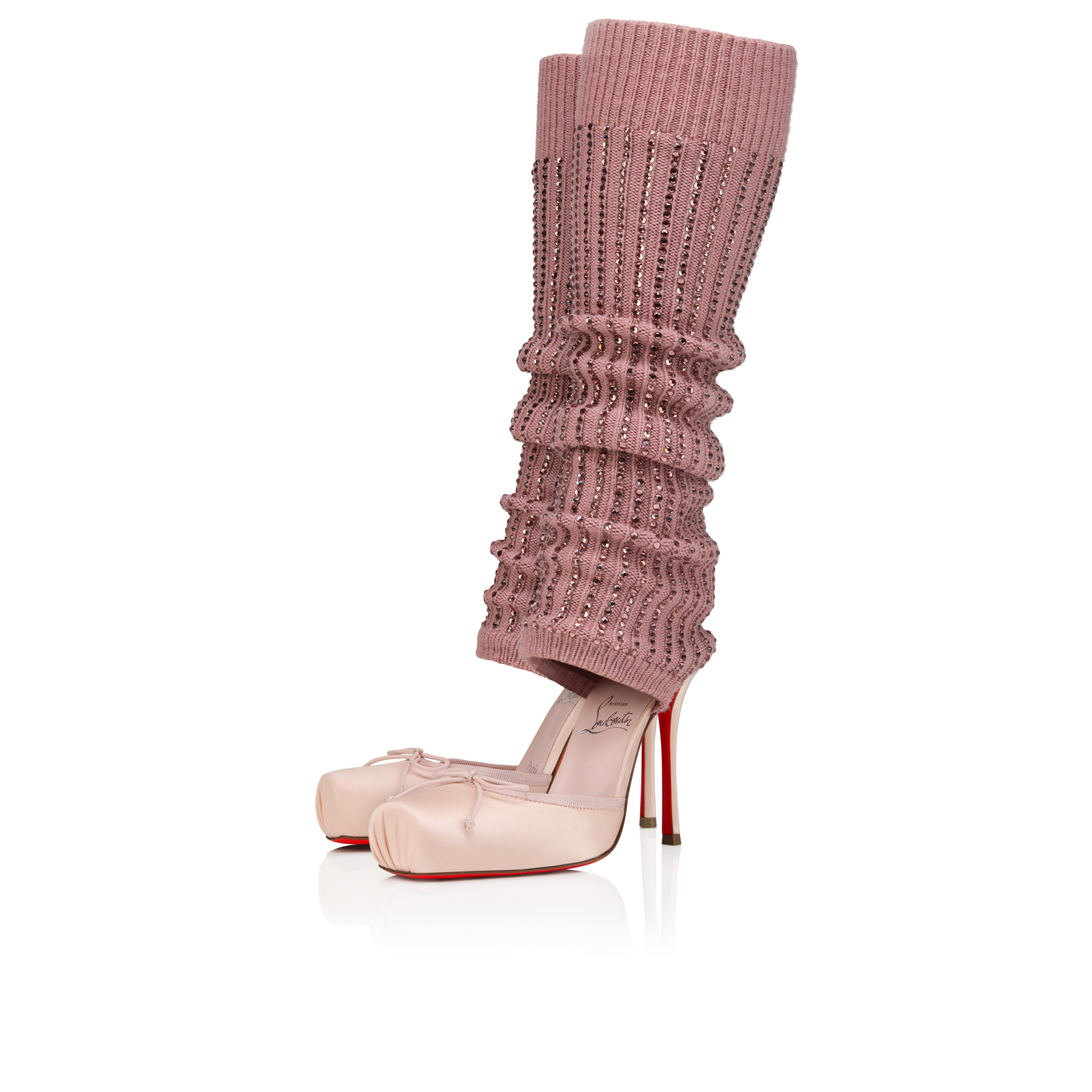 Cassia Annmac - 100 パンプス - クレープサテン - ピンク