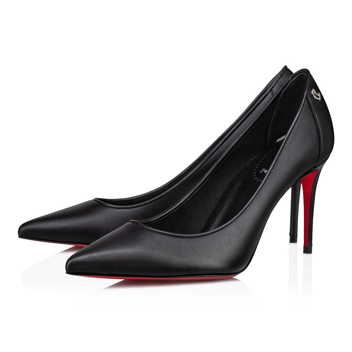 Sporty Kate - 85 mm パンプス - ナッパレザー - ブラック - ウィメンズ - Christian Louboutin