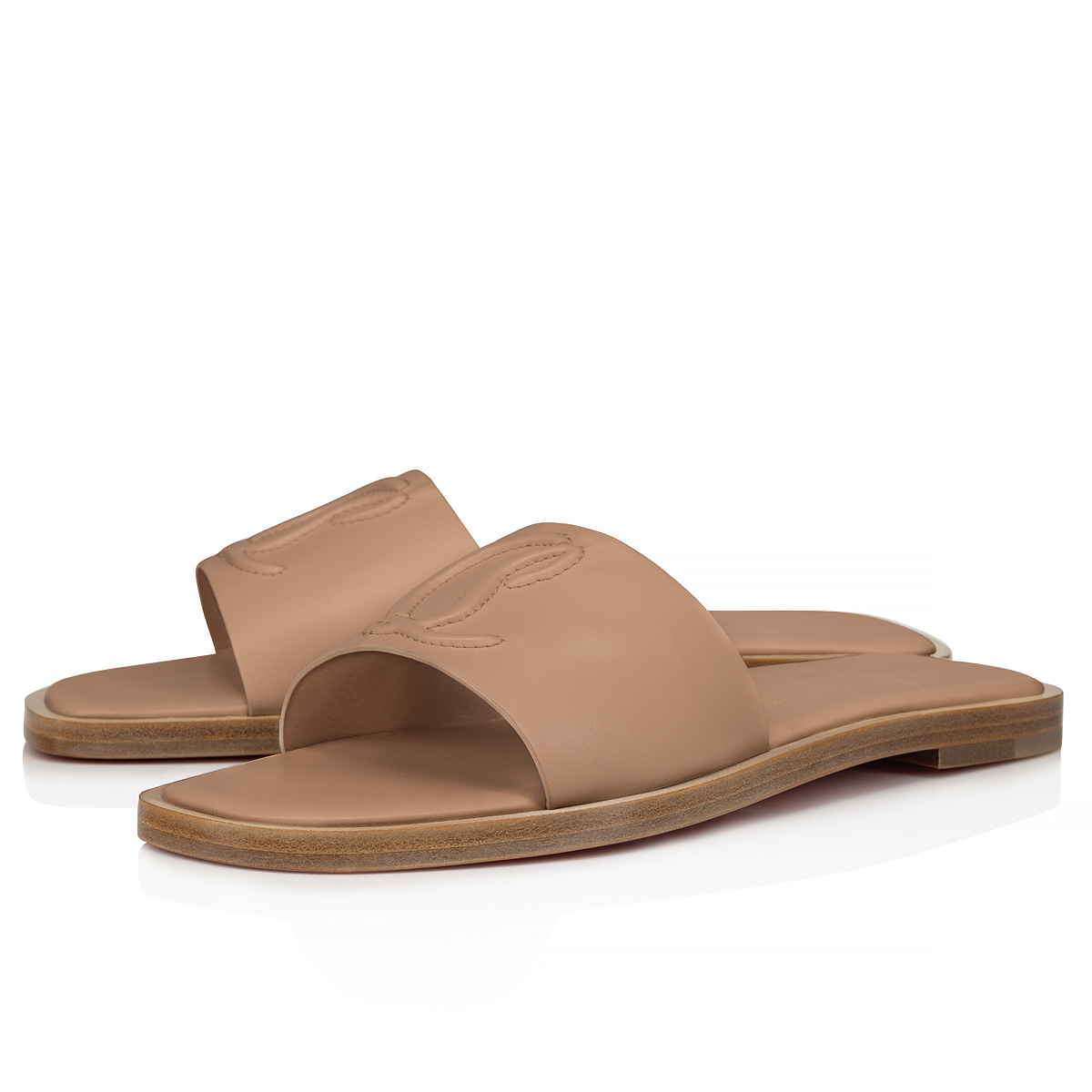 CL Mule ベージュ カーフレザー - Shoes - Women - Christian