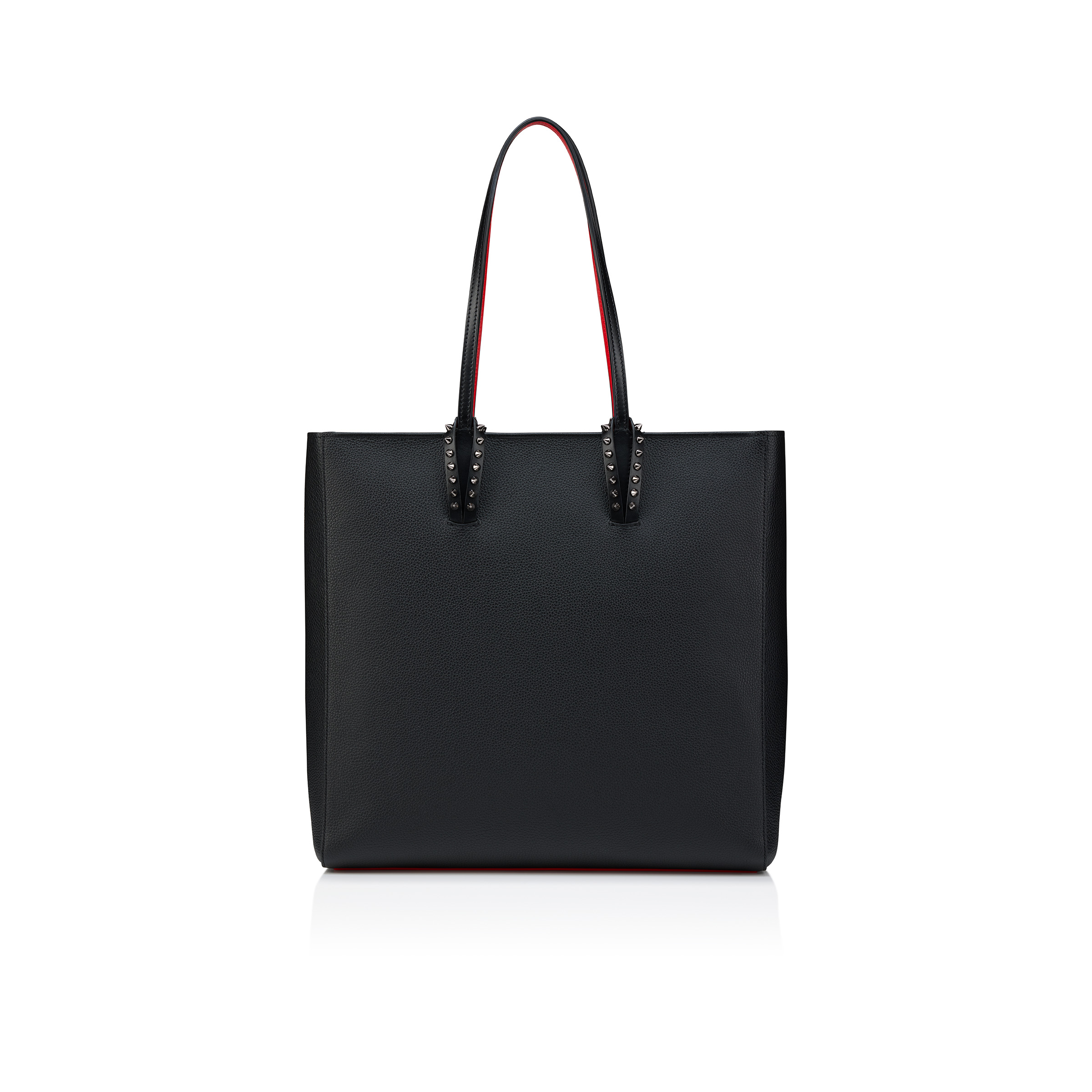 極美品 Christian Louboutin レザー カバタ トートバッグ 黒 Cabata small - トートバッグ - カーフレザー - ブラック