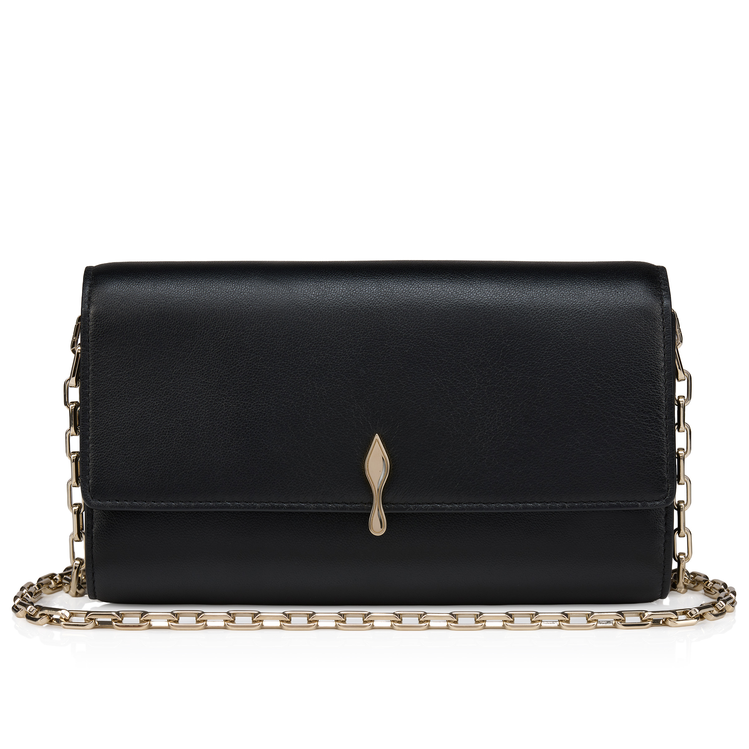 Bettina - チェーンウォレット - ナッパレザー - ブラック - Christian