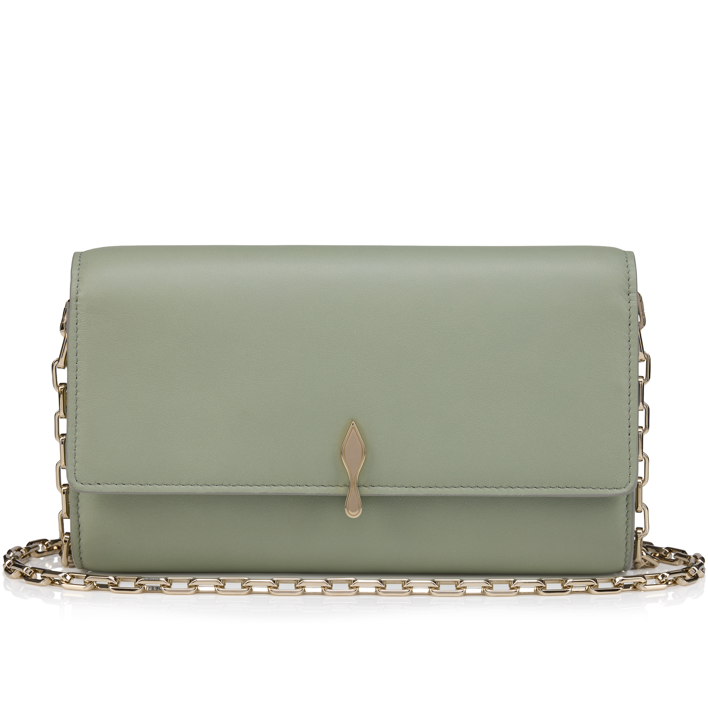 Bettina - チェーンウォレット - ナッパレザー - グリーン - Christian