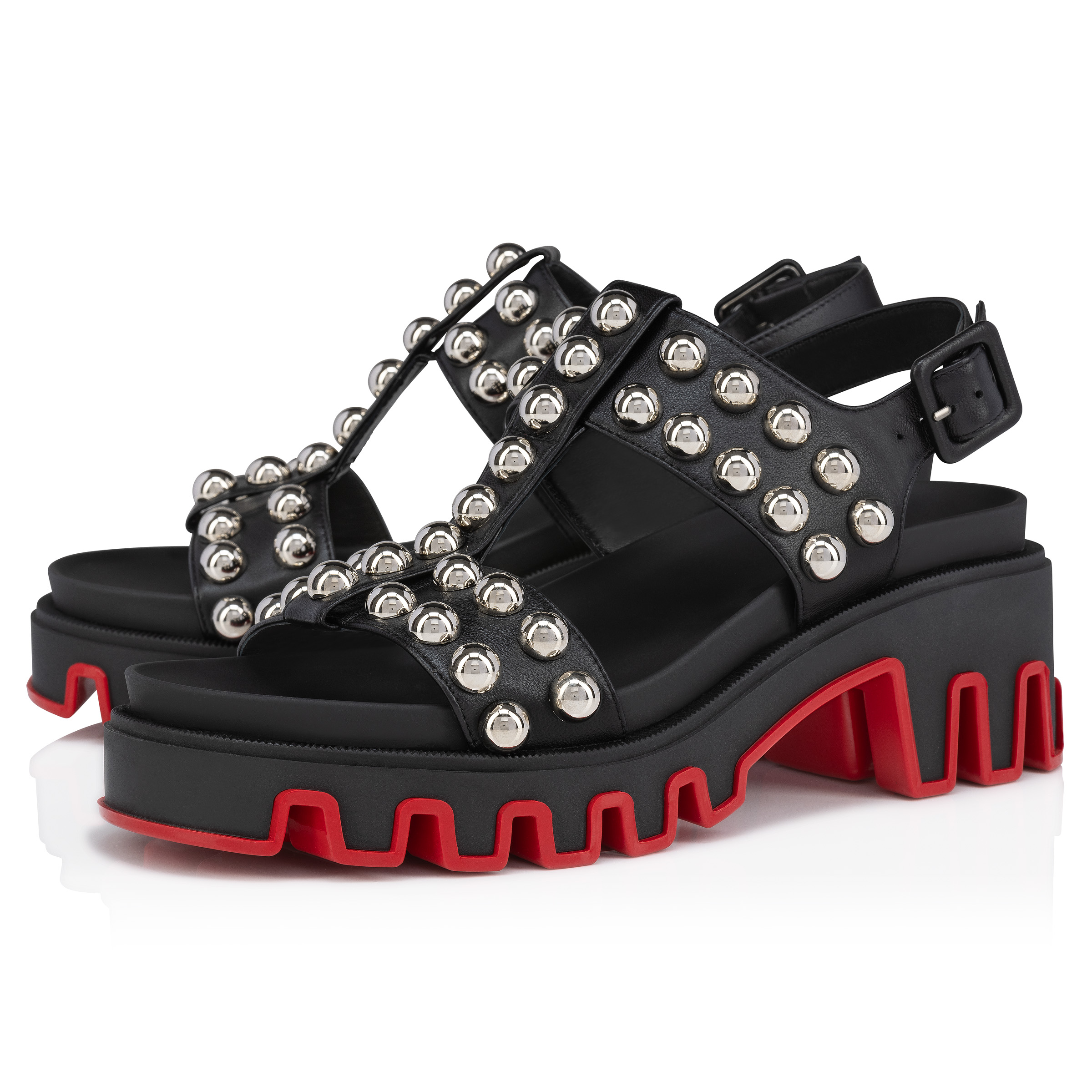 Duniclou - サンダル - ナッパレザー - ブラック - ウィメンズ - Christian Louboutin