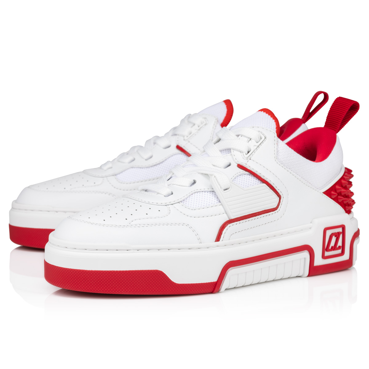 25新作 Christian Louboutin アストロルビ スニーカー レザー Astroloubi ホワイト カーフレザー - Shoes - Women - Christian