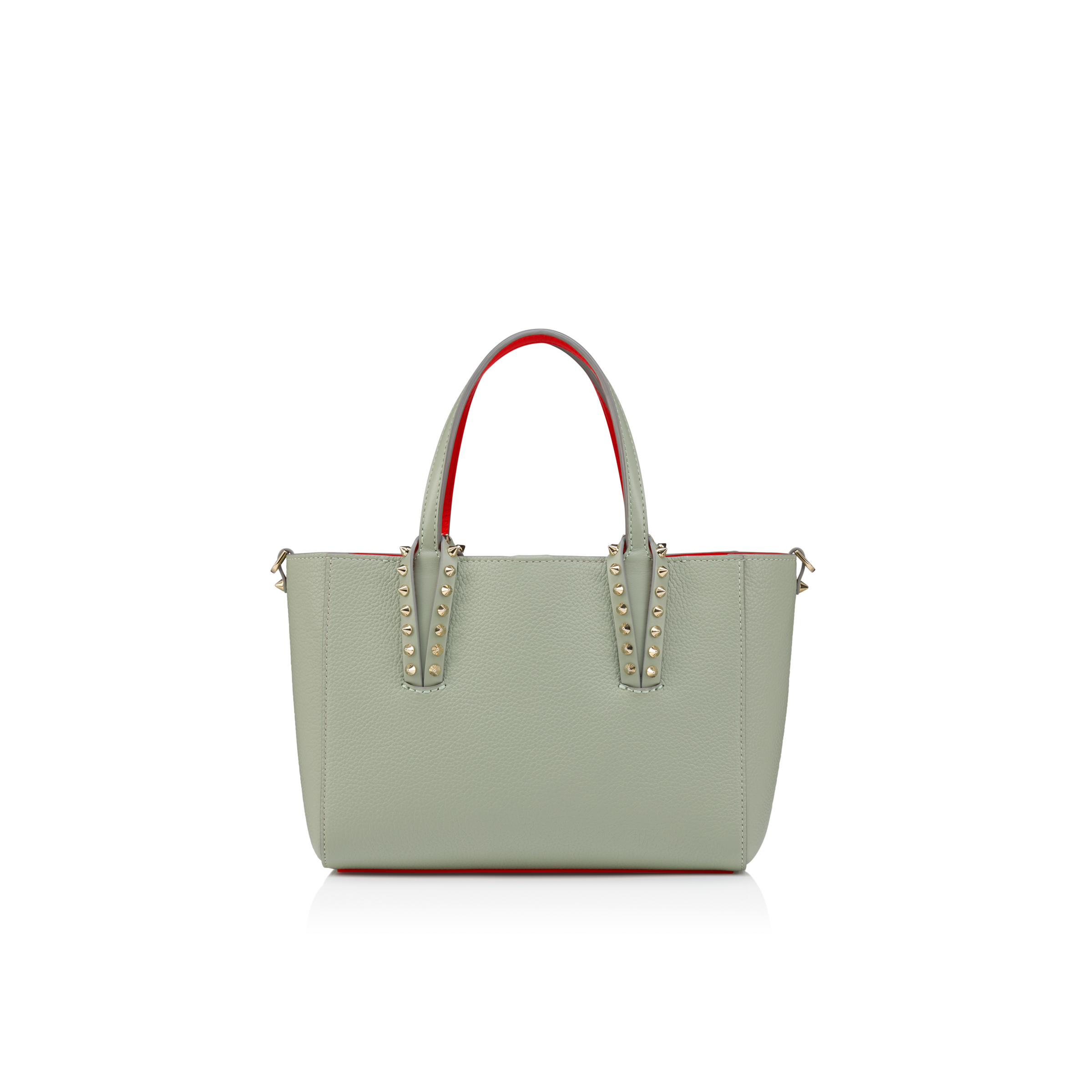 Christian Louboutin CABATA MINI ハンド バッグ Cabata mini - トートバッグ - カーフレザー - グリーン - Christian