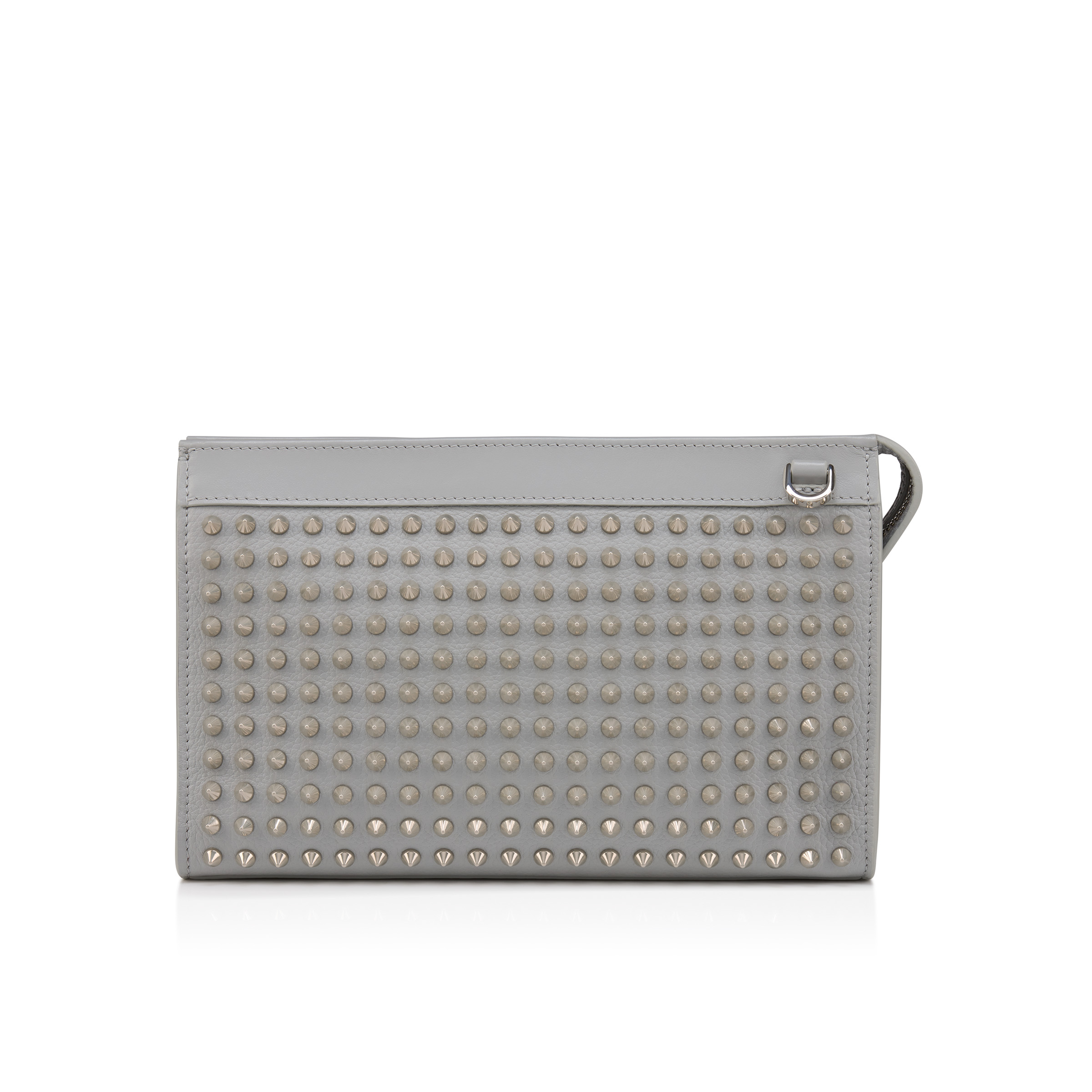 未使用保管品 クリスチャンルブタン ケース スタッズ レザー ロゴ グレー 楽天市場】クリスチャン・ルブタン パスケース ICカードケース 定期