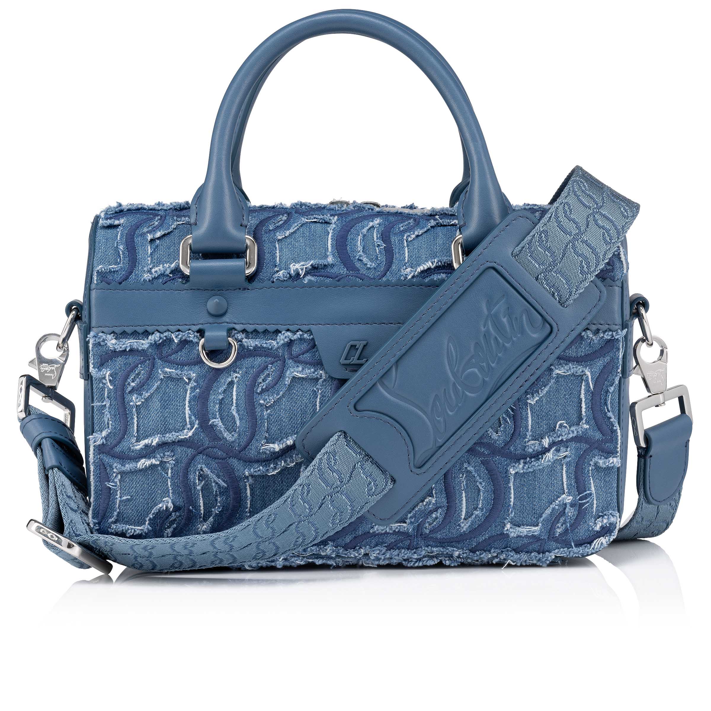 Ruisbuddy small ブルー コットン - Bags - Men - Christian Louboutin