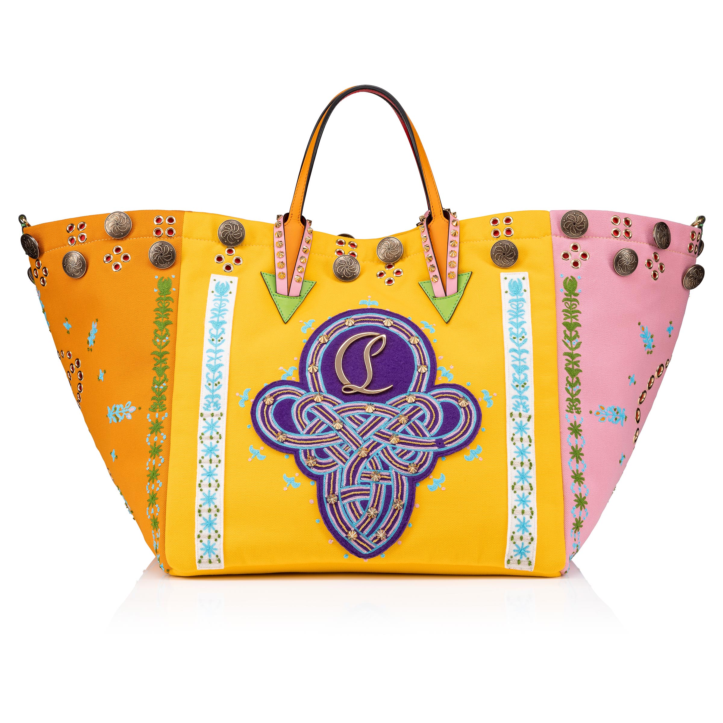 Breizcaba - トートバッグ - ファブリック - マルチカラー - Christian Louboutin