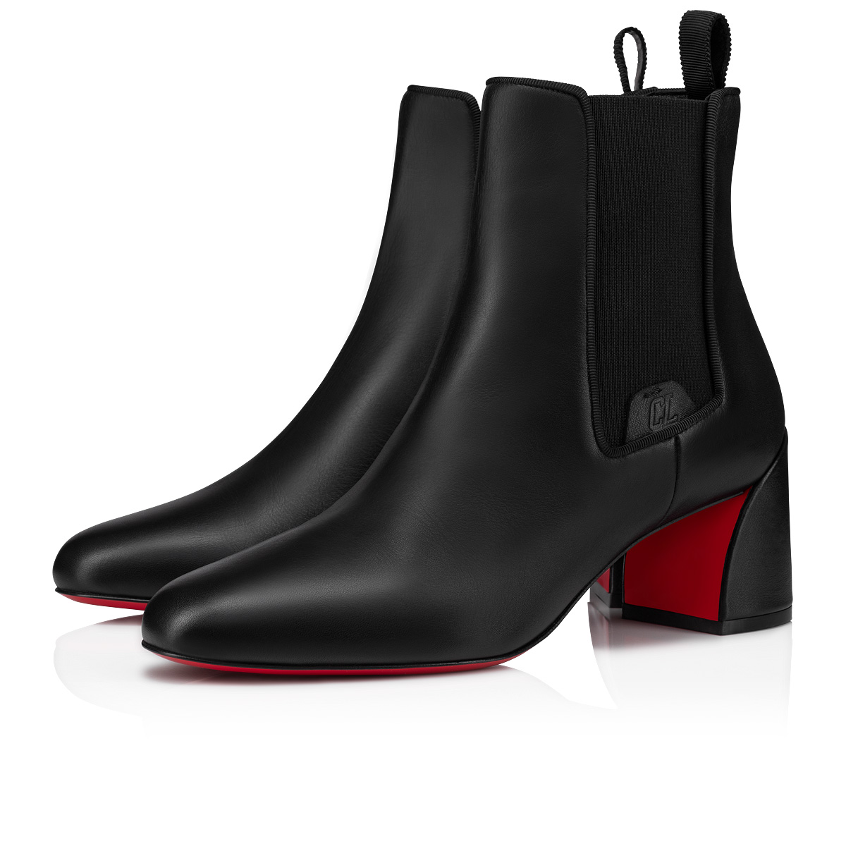 「高評価！」注目のレビュ ブラック 55 Turelastic カーフレザー Women - Shoes - 靴