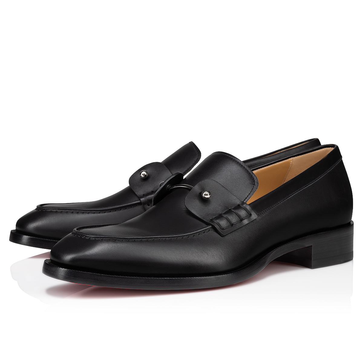 素晴らしい外見 Chambelimoc ブラック カーフレザー - Shoes - Men - Christian サンダル
